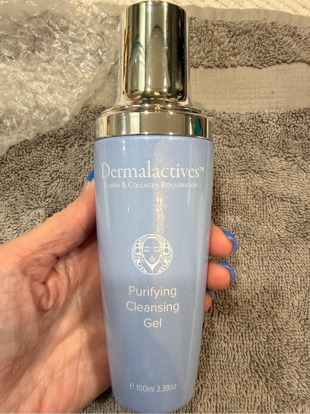 DERMALACTIVES Purifying Cleansing Gel Facial Cleanser BRAND NEW FULL SIZE